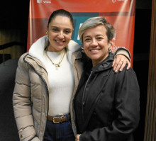 Natalia Gómez y Sorany Marín.