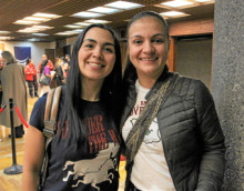 Carolina González y Jenny Suaza.