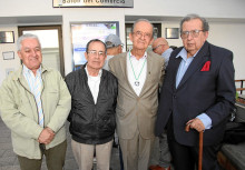 Fabio Vélez Correa, Javier Sánchez Carmona, Víctor Zuluaga Gómez y Jorge Raad Aljure.