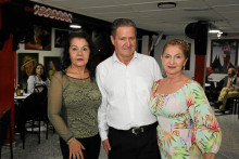 Patricia Morales, Humberto Blandón y Luz Mery Vélez.