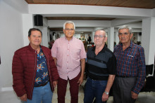 Luis Eduardo Muñoz, Cristobal Miño Paz, Gregorio Granada Rivera y Fernando Marín Mejía.