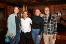 Carolina Vargas, Jhon Jairo Montoya Gómez, Tatiana Monsalve y Jénnifer Ramírez.