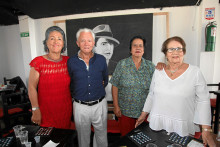 María Elena Ceballos, Yilen Aguirre, Alba Cardona y Mariela Hernández.