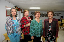 Esperanza Ocampo Cruz, Martha Serna Betancur, Adela María Ceballos Peñaloza y Nidia Castillo Uribe.