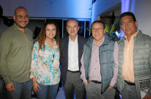 Jhonatan Ballesteros, Alejandra Giraldo, Jesús Gracia, Víctor Diusabá y William Cortés.