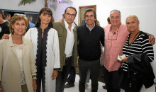 Gloria Suárez de Barbero, Claudia Villegas de Botero, Juan Carlos Barbero, Sergio Alejandro Galván, Jorge William Ramírez y Gloria Barbero.