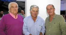 Jorge Gutiérrez, Miguel Gutiérrez y Juan Carlos Gómez.