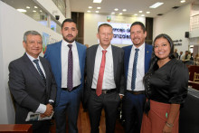 Carlos Humberto Orozco, Mauricio Osorio, Jorge Eliécer Galeano, José Hernando Duque y Yessica Quiroz.
