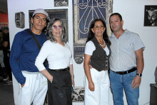 Rubén Dario López, Doralice Rodríguez, Luz Elena López y Jhon Freddy Cárdenas.
