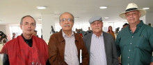 Óscar Castaño, Gentil Salcedo, Jairo Galvis y Jorge Gaviria.