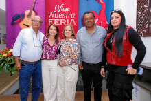 Eduardo Pineda Villegas, Lina María Álvarez, Adriana Trujillo, Víctor Manuel Salcedo y Andrea Solís.