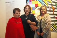 Rocío Quintero, María Victoria Londoño y Luz Ángela  Galarza.
