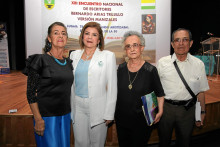 Ana Idárraga, Olga Patricia Osorio, María Doralba Arias y Javier Sánchez.