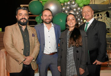 Luis David Cardona, Matías Marín, Sandra Valencia y Gustavo Arias.