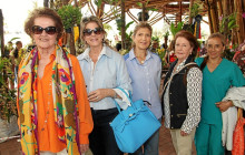 Ligia Sierra, Francina Alzate, Gloria Lucia Echeverri Cardona, Lucero Restrepo y Yaneth Pérez.