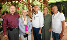 Rodrigo Ramírez, Elsy Duque, Orlando Ramírez, Liliana Gaviria e Hildebrando Cárdenas.