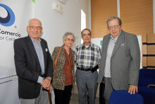 José Jaramillo, María Doralba Arias Orozco, Javier Sánchez Carmona y Jorge Raad Aljure.