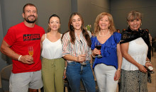 Hantz Brehinier, Carolina Gómez, Luz Mila Arias, Martha Cecilia Rodríguez y Lina Marcela Aristizábal.