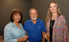 Ruth Romero, Diego Narváez y Beatriz Salazar.