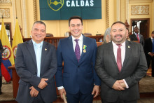 Óscar Alonso Vargas, Jorge Eduardo Rojas Giraldo y Jhon Freddy Arenas.