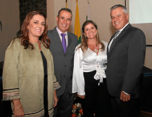Mónica Hoyos, Germán Prieto, Catalina Londoño y Juan Carlos Prieto.